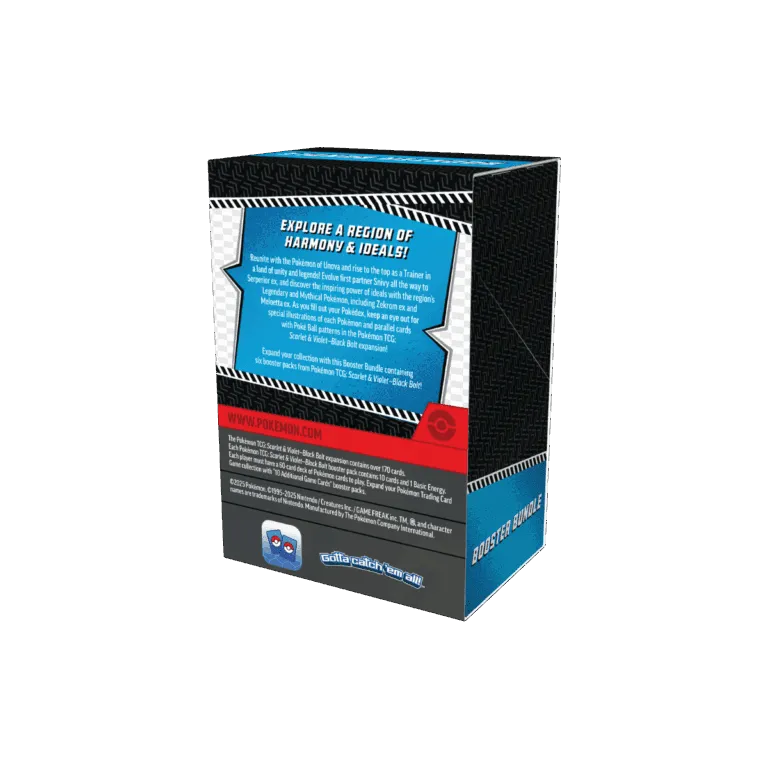 Pokémon – Scarlet & Violet – Black Bolt – Booster Bundle