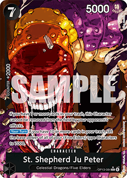 St. Shepherd Ju Peter OP13-084 | One Piece Card Game CardStation