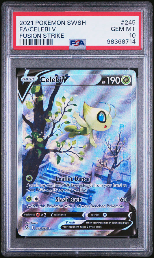 Celebi V – Fusion Strike PSA10