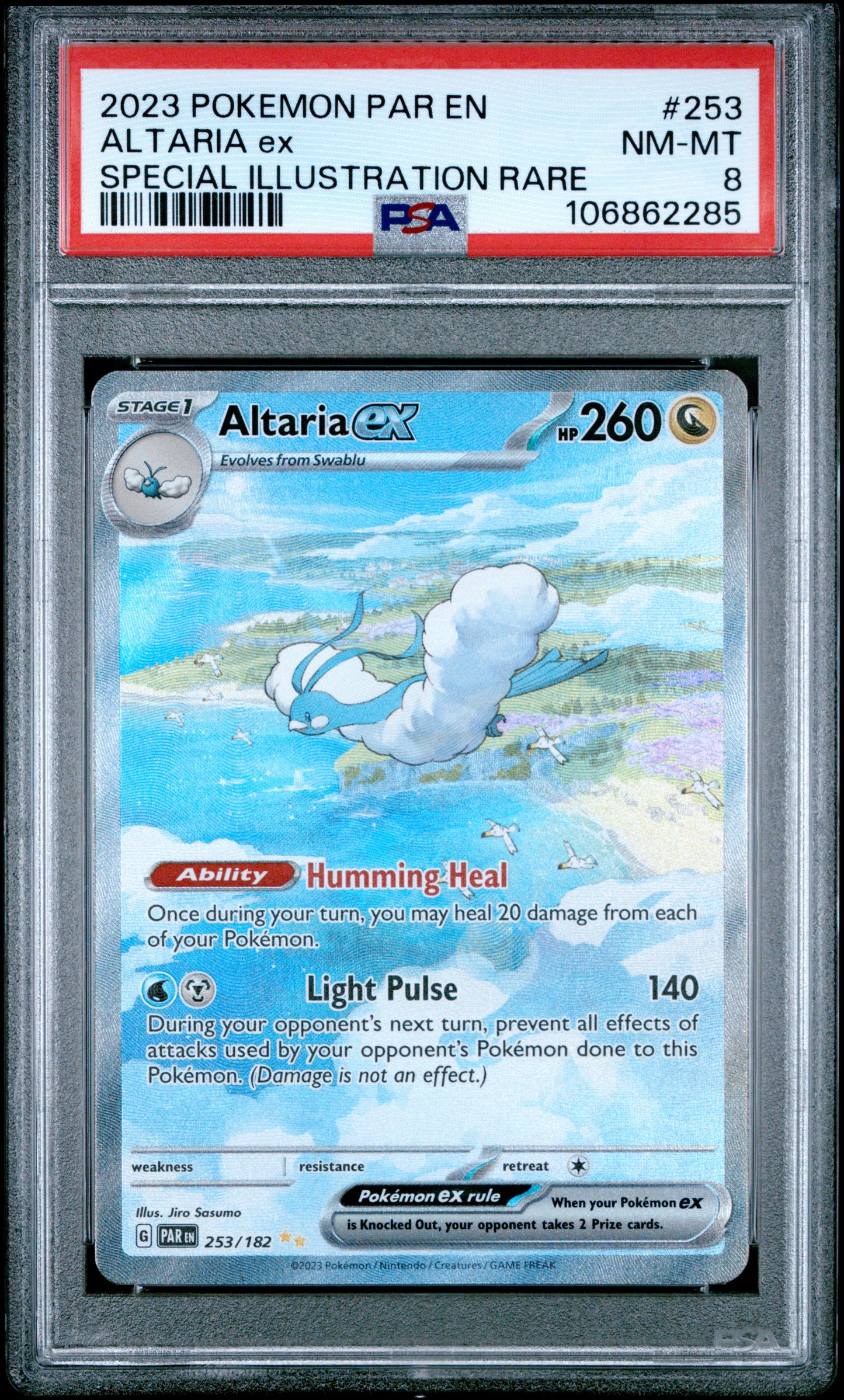 ALTARIA ex – PARADOX RIFT #253 PSA8