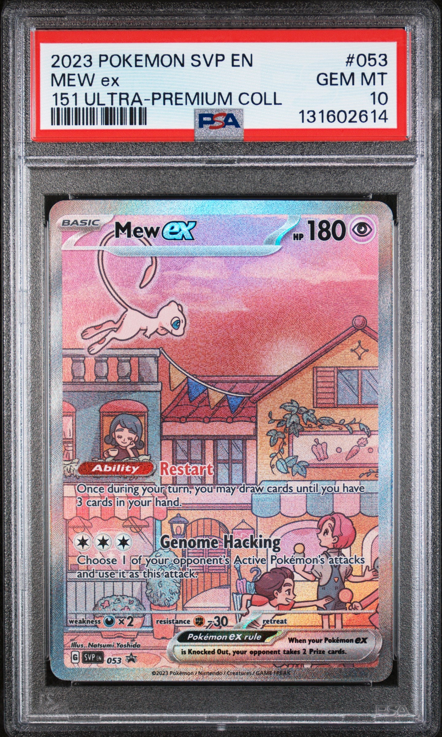 Mew ex - SV Black Star Promo – Ultra-Premium Collection PSA10