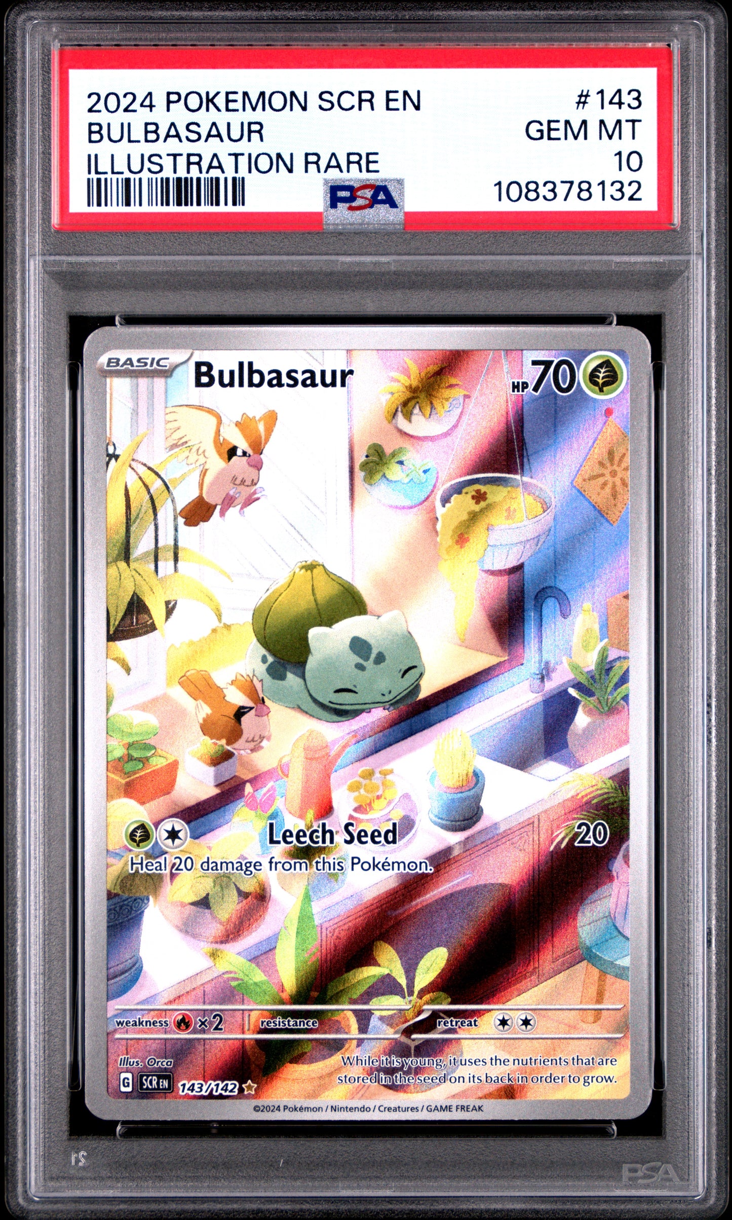 Bulbasaur – Scarlet & Violet – PSA 10