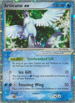 Articuno ex - Nintendo Black Star Promos (Promo) [NP-32]