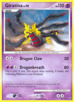 Giratina Lv.70 - Platinum (Rare) [PL-28]