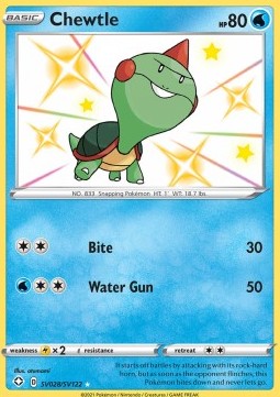 Chewtle - Shining Fates (Secret Rare) [SHF-SV28]