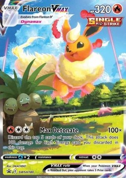 Flareon VMAX - SWSH Black Star Promos (Promo) [SWSH-180]