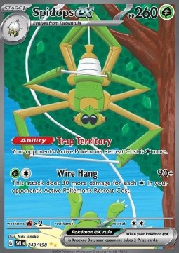 Spidops ex - Scarlet & Violet (Special Illustration Rare) [SVI-243]