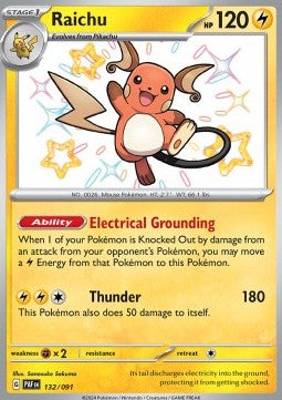 Raichu - Paldean Fates (Shiny Rare) [PAF-132]