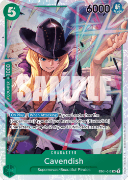 Cavendish (EB01-012) (V.1) - Memorial Collection (Super Rare) [EB01-012]