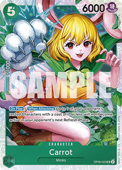 Carrot (OP08-023) (V.1) - Two Legends (Super Rare) [OP08-023]