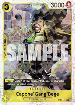 Capone"Gang"Bege" (OP04-100) (V.2)