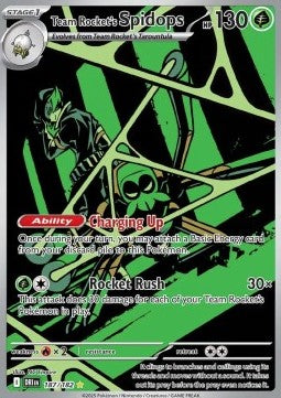 Team Rocket's Spidops - Destined Rivals (Illustration Rare) [DRI-187]