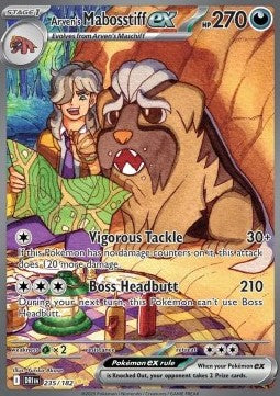 Arven's Mabosstiff ex - Destined Rivals (Special Illustration Rare) [DRI-235]