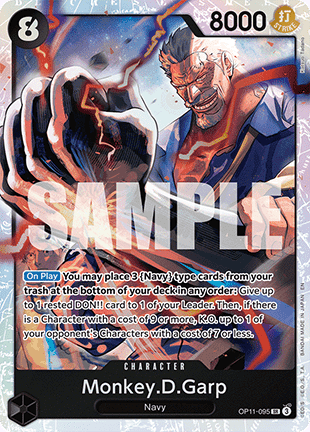 Monkey.D.Garp (OP11-095) (V.1)