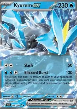 Kyurem ex - Black Bolt (Double Rare) [BLK-028]