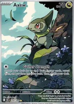 Axew - Black Bolt (Illustration Rare) [BLK-145]