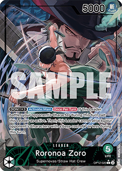 Roronoa Zoro (OP12-020) (V.2)