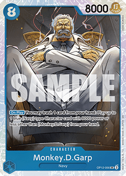 Monkey.D.Garp (OP12-056) (V.1) - Legacy of the Master (Super Rare) [OP12-056]