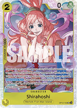 Shirahoshi (OP12-102) (V.1) - Legacy of the Master (Super Rare) [OP12-102]