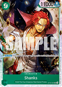Shanks (ST16-004) (V.1) - The Best Vol.2 (Super Rare) [PRB02-ST16-004]