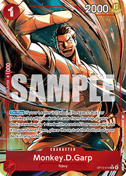 Monkey.D.Garp (OP13-016) (V.2)