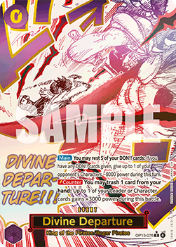 Divine Departure (OP13-076) (V.2)