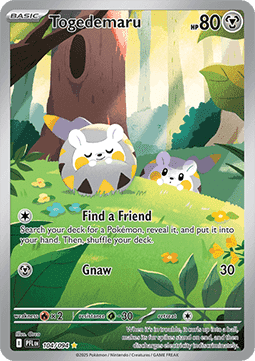 Togedemaru - Phantasmal Flames (Illustration Rare) [PFL-104]