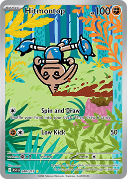 Hitmontop - Ascended Heroes (Illustration Rare) [ASC-240]