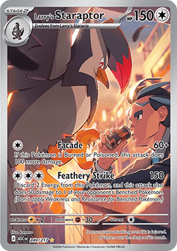 Larry's Staraptor - Ascended Heroes (Illustration Rare) [ASC-249]
