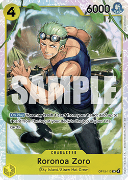 Roronoa Zoro (OP15-113) (V.1)