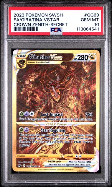 Giratina - VSTAR Crown Zenith - PSA10 CardStation