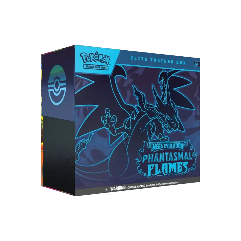 Pokémon – Mega Evolution: Phantasmal Flames – Elite Trainer Box – Mega Charizard X CardStation
