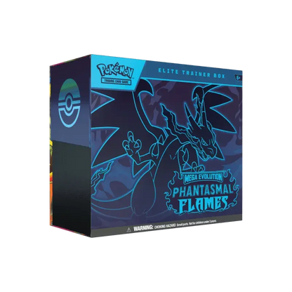Pokémon – Mega Evolution: Phantasmal Flames – Elite Trainer Box – Mega Charizard X CardStation