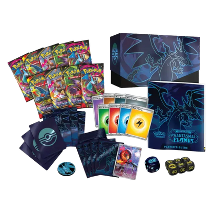 Pokémon – Mega Evolution: Phantasmal Flames – Elite Trainer Box – Mega Charizard X CardStation