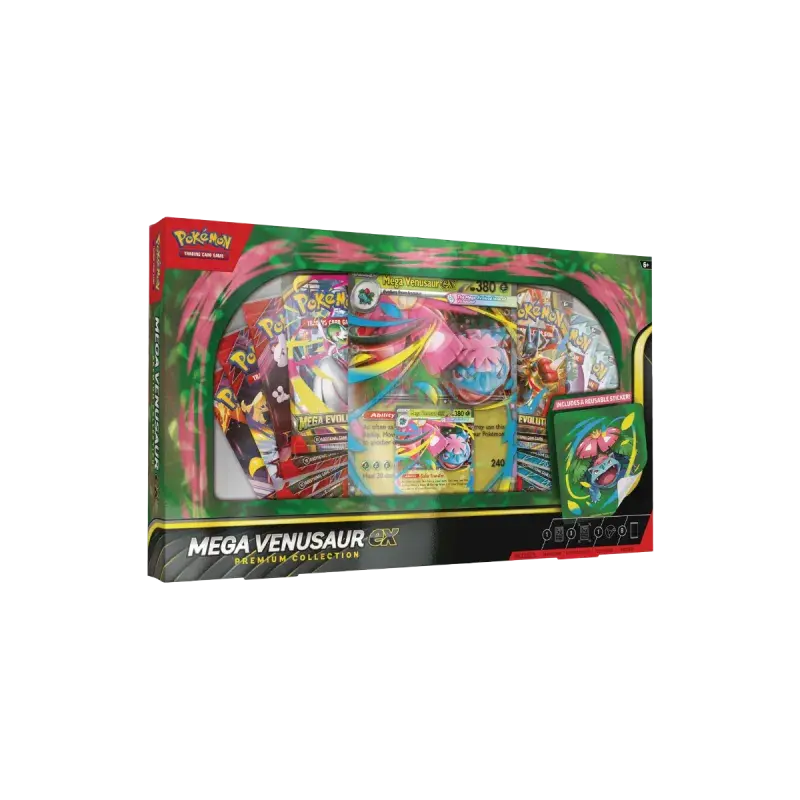 Pokémon – Mega Venusaur EX – Premium Box CardStation