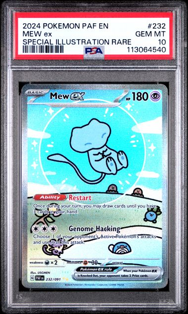 Mew ex - Paldean Fates - PSA10 CardStation