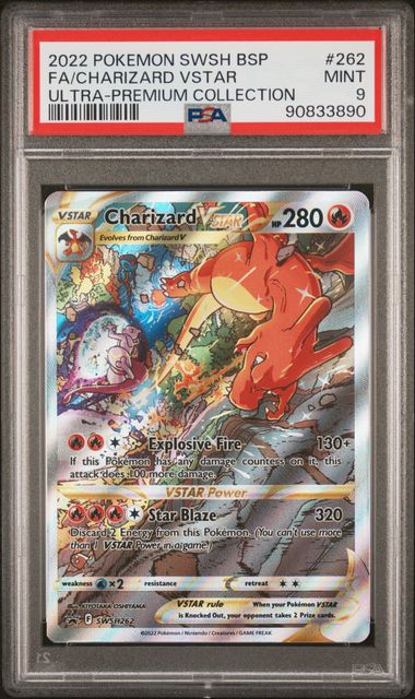 Charizard VSTAR - Sword & Shield Promo - PSA9 CardStation