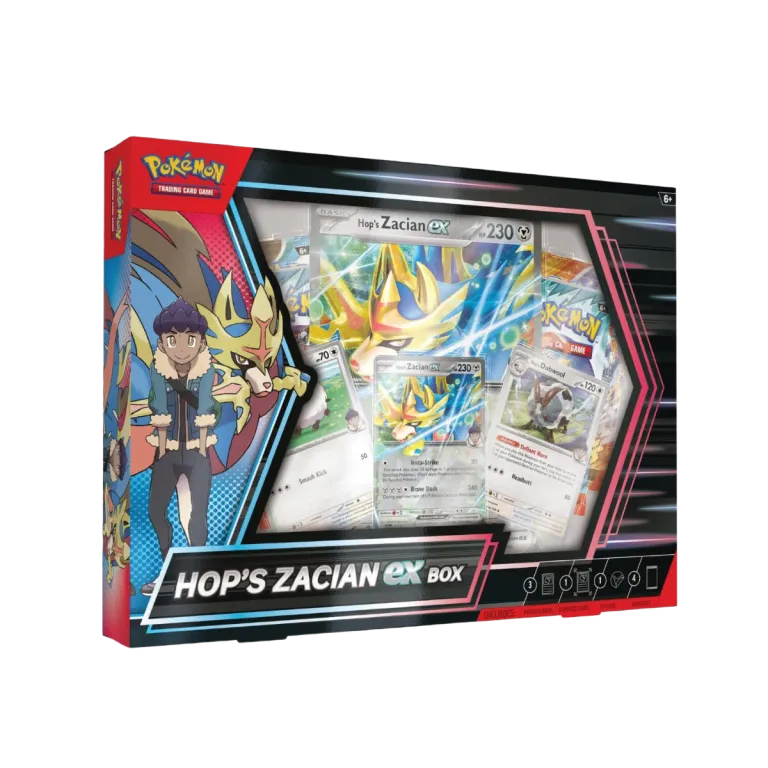 Pokémon – Hop’s Zacian Ex – Speciale Box