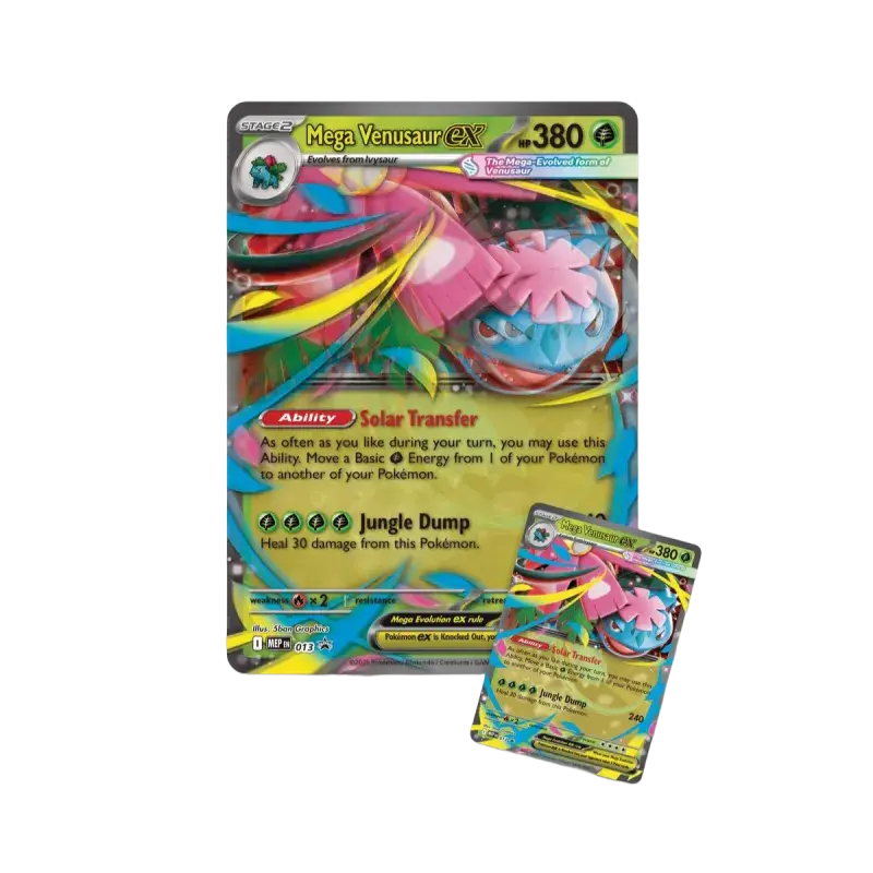 Pokémon – Mega Venusaur EX – Premium Box CardStation