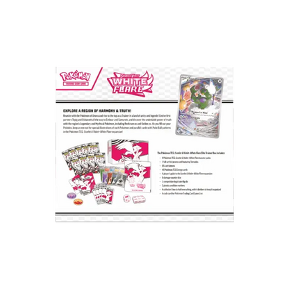 Pokémon – Scarlet Violet – White Flare – Elite Trainer Box CardStation